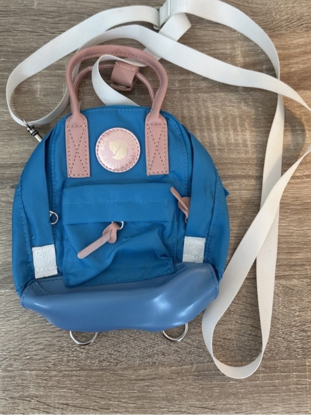Acne Studios Fjallraven Blue Mini Backpack Crossbody